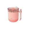 QUOKKA Quokka Wave Smartgrip, Nerezový termo hrnček Pastel Peach, 260ml, 40275