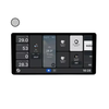 Shelly Wall Display X2i Farbe silber