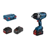 BOSCH Aku udarni odvrtači GDS 18V-1050 H u L-BOXX 136 sa 2 x 8/0 Ah ProCORE18V Li-ion / brzi punjač