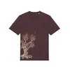 Life-Tree Majica Organic Fairwear Olive Tree rjava