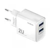 Kucni punjac Moxom MX-HC130 2.4A 2xUSB Micro beli