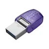Kingston 128GB USB flash drive, 2-in-1 USB 3.2 Gen.1 Type-C & Type-A, DataTraveler microDuo 3C ( DTDUO3CG3/128GB )