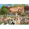 Ravensburger - Puzzle Kmečka koča - 1 000 kosov