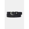Usnjen pas Tommy Hilfiger ženski, bež barva, AW0AW16836