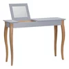 Temno siva toaletna mizica z ogledalom Ragaba Dressing Table, dolžina 105 cm