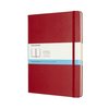 Moleskine bilježnica, XL, s točkicama, crvena