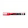 Marker s kredo Uni PWE-5M | izberite odtenek - Rdeča