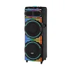 NDR Bluetooth zvučnik NDR-2260, 100W, 2x12, 2 mikrofona, Crni