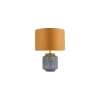 Endon 93067 - Stona lampa ZINNIA 1xE27/10W/230V plava/zlatna