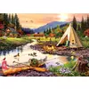 Art puzzle - Puzzle Camping Friends - 3 000 kosov