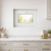 vidaXL Nagibno okno v kleti RISOR 55 x 45 cm PVC in steklo