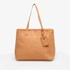 Torba Jordan Jam Suede Monogram Tote Cognac Universal