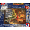SCHMIDT sestavljanka puzzle Kinkade Božiček, 1000 delna
