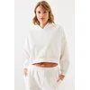 Bianco Lucci Womens Corduroy Sweatshirt MBMS004