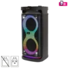 Bežični zvučnik SAL PAR2100BT, Bluetooth, FM radio, Karaoke, 80W, Crni