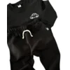 West River Komplet trenerka za bebe Autići, Crna