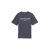 TOM TAILOR Majica grafit/bela