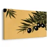 Slika črne olive na zlati veji - 40x30