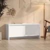 TV ormarić bijeli 90 x 35 x 40 cm od iverice