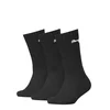Puma Junior Sport Socks 3 Pack, Black, Size 35-38, Kids