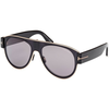Tom Ford Lyle-02 FT1074 01C ONE SIZE (58) Črna/Siva