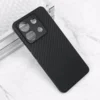 Maska za telefon Carbon fiber za Xiaomi Redmi Note 13 Pro 5G, EU, Crna