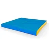 Monkey Gym Gimnastična 2-delna blazina telovadna vzmetnica 100X100X10 Dvodelna Modra/Rumena, (5000085797)