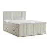Kremno bela boxspring postelja s prostorom za shranjevanje 180x200 cm Tasca – Maison de Reve