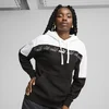 Womens Puma Around The Block Hoodie, Black, Size M, Clothing