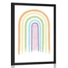Plakat pastelna mavrica Mid-Century - 60x90 no frame