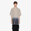 Srajca Y-3 Dip Dye Short Sleeve Long Shirt Alumina M