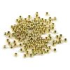 Plastične voščene kroglice / biseri Glance Metallic O4 mm - zlata svetloba (10 g)