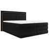 Boxxx BOXSPRING POSTELJA 180 cm x 200 cm , tekstil črna