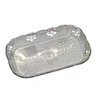 Steklena skleda KRYSTAL 19x12x2cm plastika