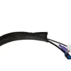 LogiLink fleksibilna zaštita za kablove sa rajfešlusom 1m x 50mm crna ( 1462 )