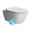 Gsi PURA Swirlflush viseča WC školjka 36x55 cm, dual-mat bela - tiho in varčno splakovanje