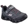Skechers Patike za dečake S Lights-Vortex 2.0-Veltrox, 400605L-BKCC, Tamnosive