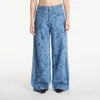 Jeans adidas Liberty London Firebird Mid Rise Straight Denim Pant Medium Vintage Denim/ Light Denim 25/32