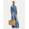 Calvin Klein Ročna torba Foil Logo Tote LV04F3274G Bež