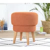 Atelier del Sofa Tabure 51x47cm, Narandžasto