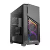 Ohišje Antec DP502 Flux Dark Phantom ATX USB 3.0 - stranica: kaljeno steklo, 5x ventilator (3x RGB)