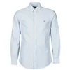 Polo Ralph Lauren  Srajce z dolgimi rokavi CHEMISE AJUSTEE EN OXFORD COL BOUTONNE  LOGO PONY PLAYER MULTICO  Modra