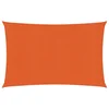 shumee vidaXL Senčno jadro, 160 g/m2, oranžno, 2 x 3 m, HDPE