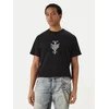 Versace Jeans Majica 80GAHT14 Črna Regular Fit
