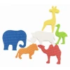 TEDDIES Vodne nalepke Zoo 6 kosov