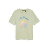VERO MODA Majica VMNINNA MIA modra/limona/pastelno zelena/roza