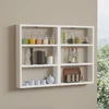 Hanah Home Zidna polica Hexa, 84,6x60x9 cm,