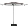 Vrtni Parasol s Podnožjem 270 x 270 cm Poliester Pravokutni