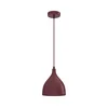 Luster na sajli NOAK CLASSIC 1xE27/15W/230V bordo