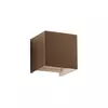 Ideal Lux - LED spoljno zidno svetlo ATOM LED/12W/230V CRI 90 IP54 braon